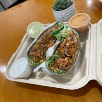   at Casa Palma Vegan Grill in Los Angeles