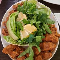 Cig Köfte Familienteller (30 Stück) at Vegana in Luebeck