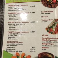 menu I at Vegana in Luebeck