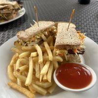 Vegan grilled tofu bbq sandwich   at Bay Brew - Maybe closed in San Vicente Palawan