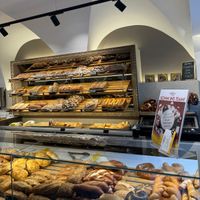 Overzicht van de bakkerij  at Bäckerei Wienerroither  in Villach