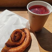 Vegan pastries at Piccolo  in Leighton Buzzard