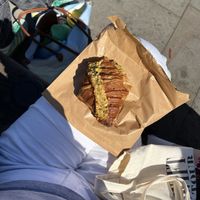 vegan croissant   at Dùnè Bakery in Edinburgh