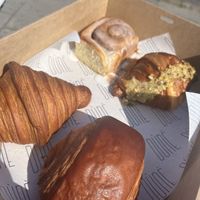 Collection box   at Dùnè Bakery in Edinburgh