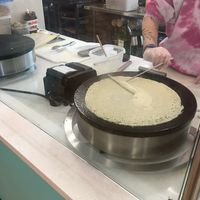 Made-to-order crêpes at Raven's Nest Cafe in Northfield