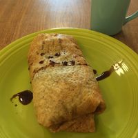 Caprese crêpe at Raven's Nest Cafe in Northfield