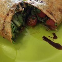 Caprese crêpe at Raven's Nest Cafe in Northfield