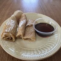 Vegan crepe  at Raven's Nest Cafe in Northfield