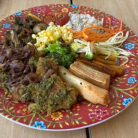 Churrasco de Seitán at Caballete & Berenjena in Magdalena