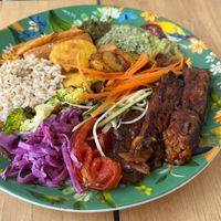 Costillas BBQ at Caballete & Berenjena in Magdalena