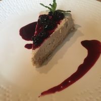 Vegan cheesecake  at Caballete & Berenjena in Magdalena