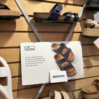 vegan birks   at Kind Walking in St Augustine