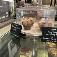 Vegan muffins   at Sweet Diplomacy in Los Altos
