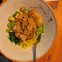 veggie poke bowl without egg & sauce (so that it’s vegan)  at MINARI in Maastricht