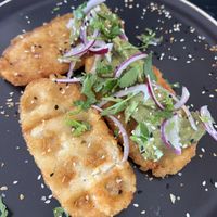 Build-your-own hasbrown waffle   at Club Londres - Salida Concha in San Carlos