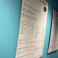 Menu  at Corazón Helado in Mallorca