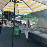 Vegan pastries at the sour dough stand   at Midtown Farmers Market in Sacramento