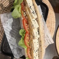 Tofu sandwich   at Oh My Bowl in Koh Samui