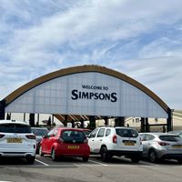 Exterior of garden centre   at Simpsons in Inverness