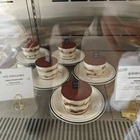 vegan tiramisu at Leedorim in Seoul