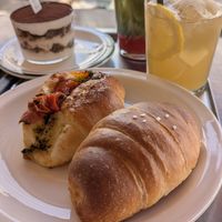 Salt bread (plain and pesto and tomato) at Leedorim in Seoul