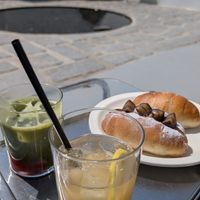 Chestnut salt bread and plain at Leedorim in Seoul