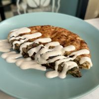 Mushroom toasty  at Picnic in Antibes