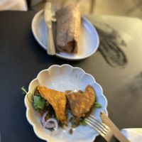 Taco and wrap - both beautiful and want more right this second please   at Yamm Tree in Liverpool