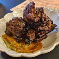 Oyster mushrooms at Yamm Tree in Liverpool