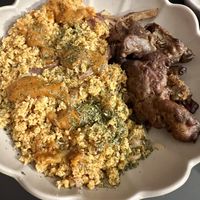 Strips & fonio  #Veganuary at Yamm Tree in Liverpool