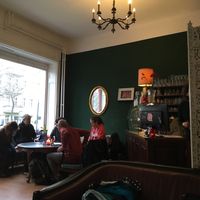 bar area at Playing With Eels in Berlin