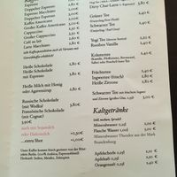 hot drinks at Playing With Eels in Berlin