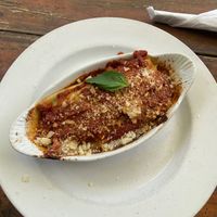 Lasagna rolls  at 9th Island in Haleiwa