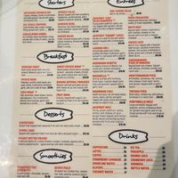 Menu May 2025 at 9th Island in Haleiwa