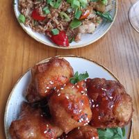 Cauliflower popcorn at Silk Road in Heswall