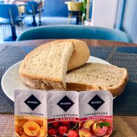Breads and spreads  at CC Palace Hotel Roma in Rome
