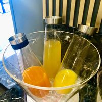 Fresh juices  at CC Palace Hotel Roma in Rome