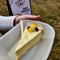 Mango Blueberry Plant-Based Cheesecake at Rika Plant Kitchen - Pre Order Only in Vancouver