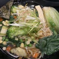 Vegan ramen  at Asiatique Eatery in Ventura