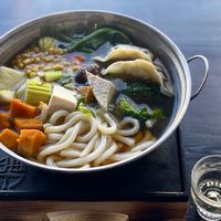 Tofu veggie hot pot at Asiatique Eatery in Ventura