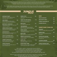 Menu July  at Cretya Jungle in Gianyar