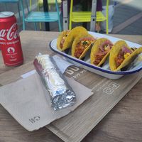 Burrito and Tacos at Fresh Burritos in Toulouse