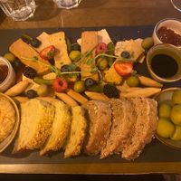 Vegan Cheese Board  at Olif in Betws-y-coed