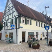 Sicht auf das Café  at Svenja's Café in Nehren