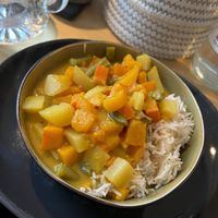 Kürbis-Curry  at Svenja's Café in Nehren