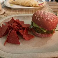 Burger  at Essencials Café & Ayurveda in Povoa De Varzim