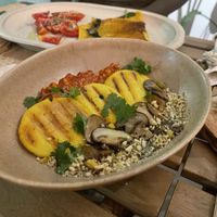 Arepas  at Essencials Café & Ayurveda in Povoa De Varzim