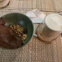 Mousse Cacau  at Essencials Café & Ayurveda in Povoa De Varzim