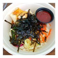 Vegan Bibimbap (+Tofu) at Bab Station in Brooklyn
