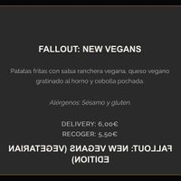 Menu  at Afterlife eSports Gamer Bar in Barcelona